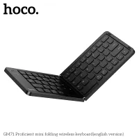 hoco GM71 Proficient mini folding wireless keyboard (english version)